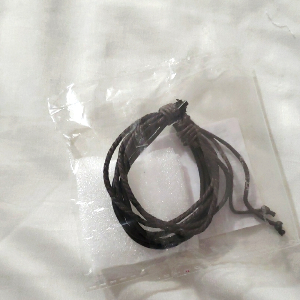 Brown Braided Bracelet